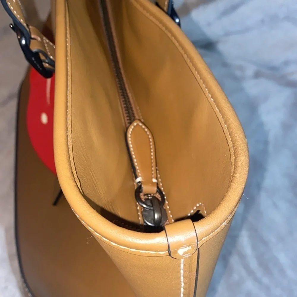 Coach x Tom Wesselmann Smile Mouth Lips Teeth Carriage Tote